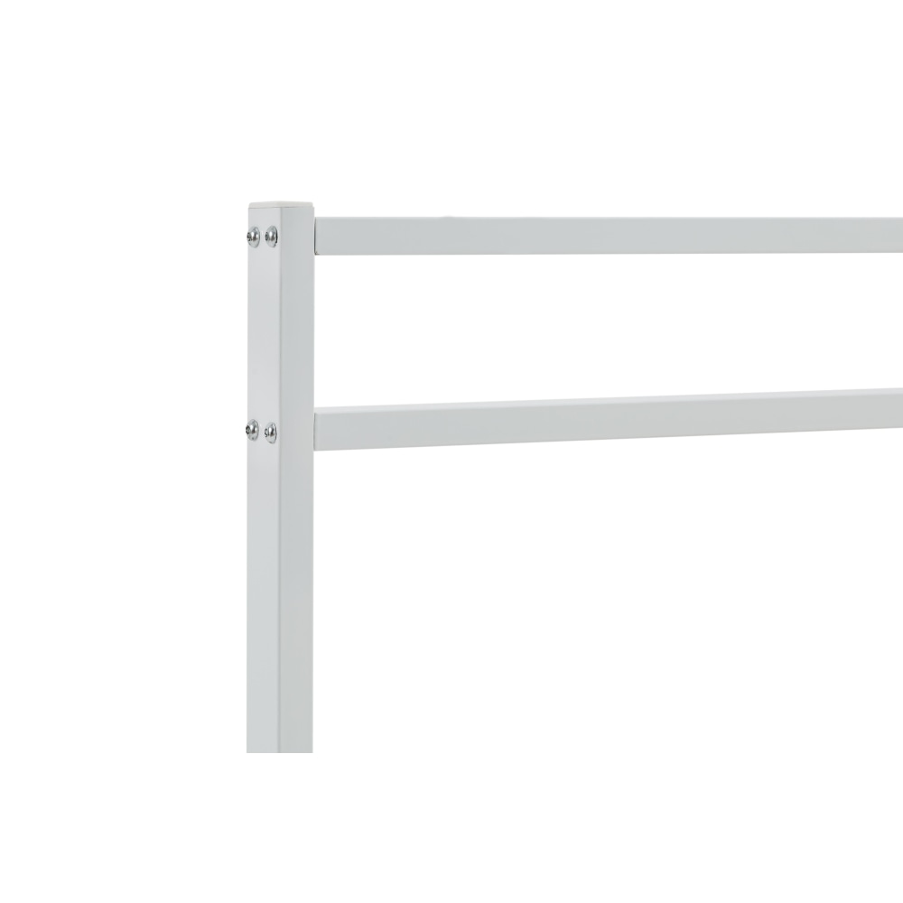 Michelle Metal Bed Frame - White Queen Fast shipping On sale