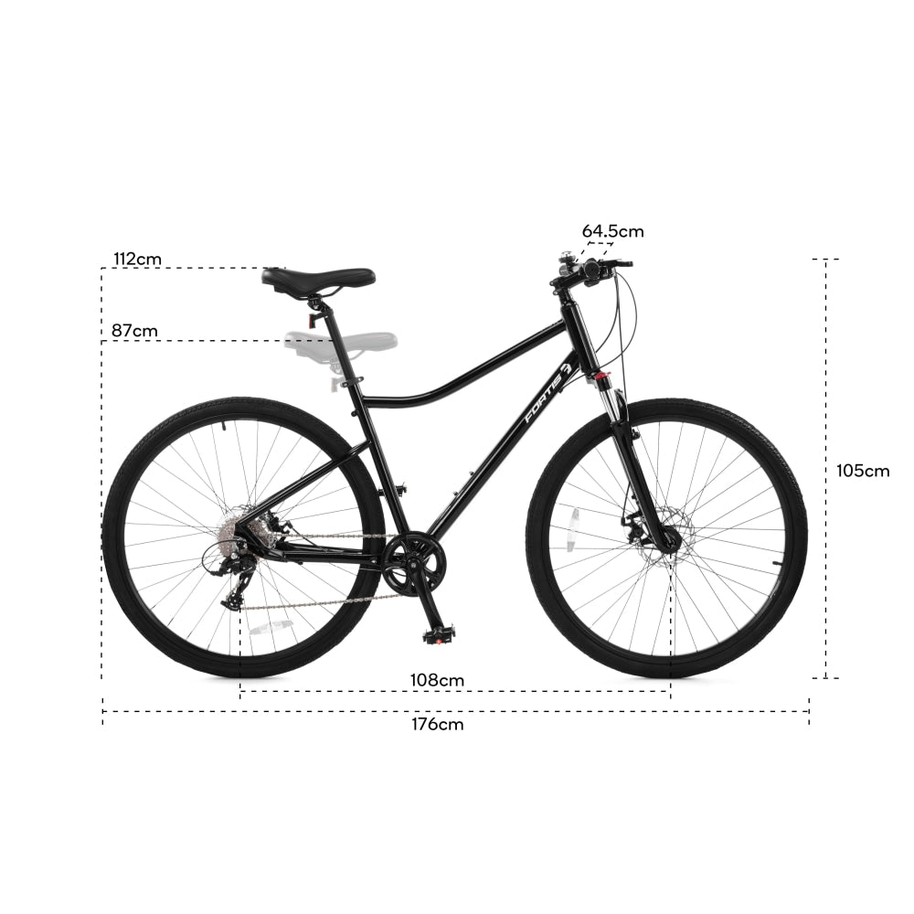 Momentous Living - MicroShift 9 Speed Trekking Hybrid Mountain Bike ...