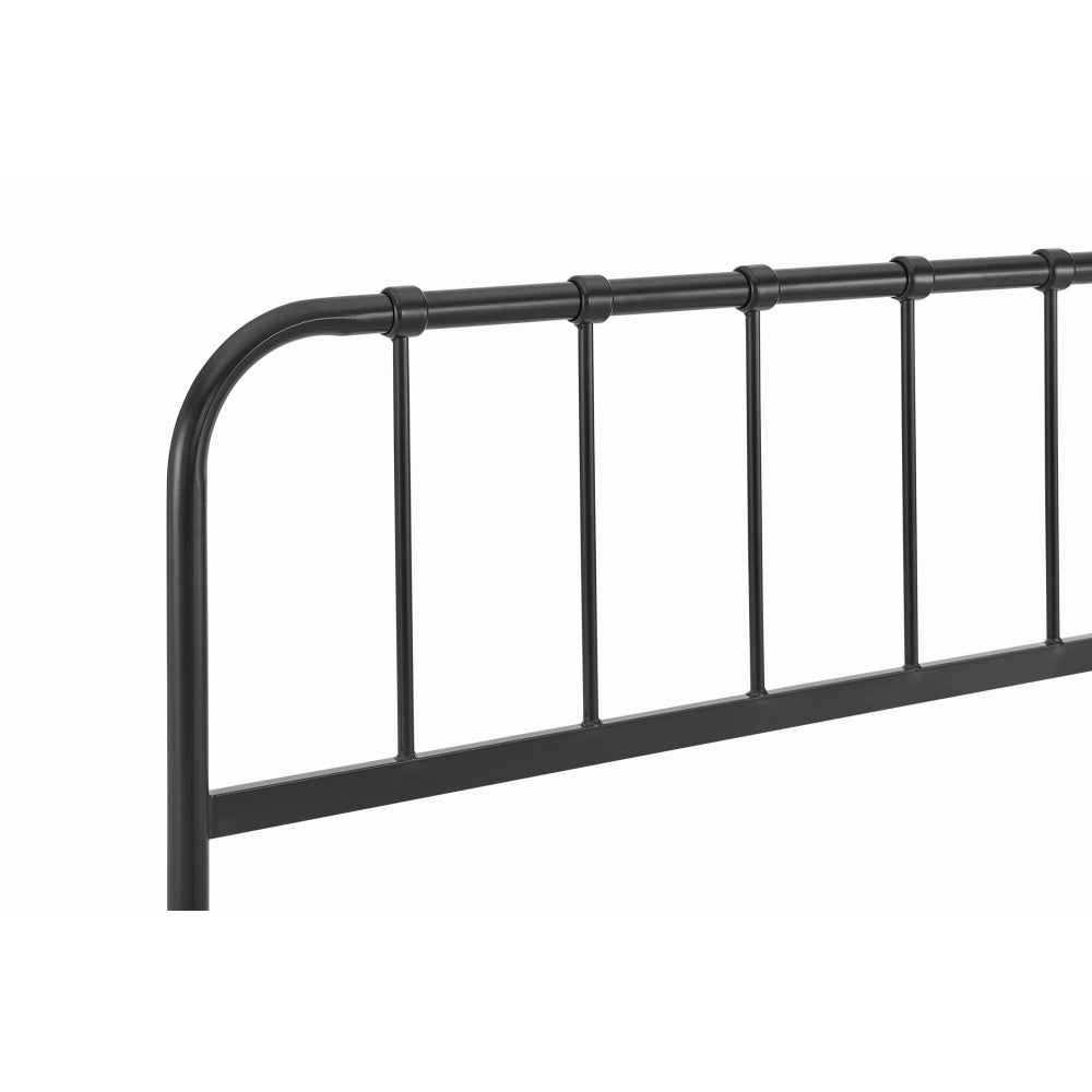 Milan Metal Bed Frame - Black Double / Fast shipping On sale