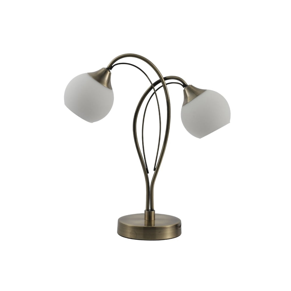 Milan Modern Elegant Table Lamp Desk Light - Antique Brass Fast shipping On sale