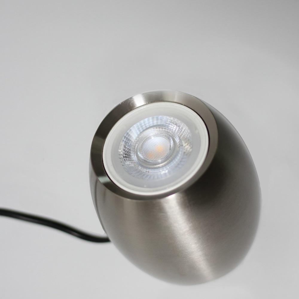 Millie Uplight LED Modern Elegant Table Lamp Desk Light - Satin Chrome Fast shipping On sale