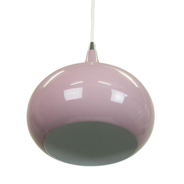 Mini Kirby Inverted Bowl Metal Pendant Light Lamp - Pastel Violet Fast shipping On sale