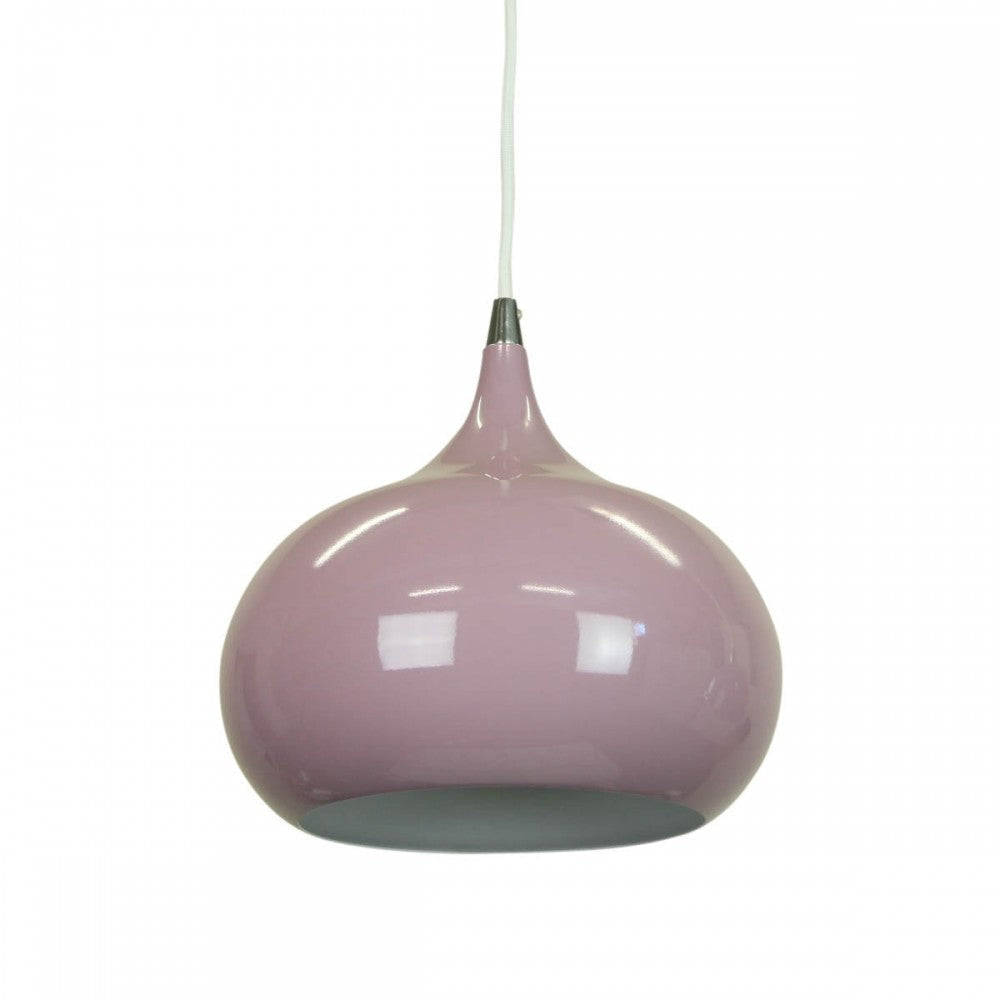 Mini Kirby Inverted Bowl Metal Pendant Light Lamp - Pastel Violet Fast shipping On sale