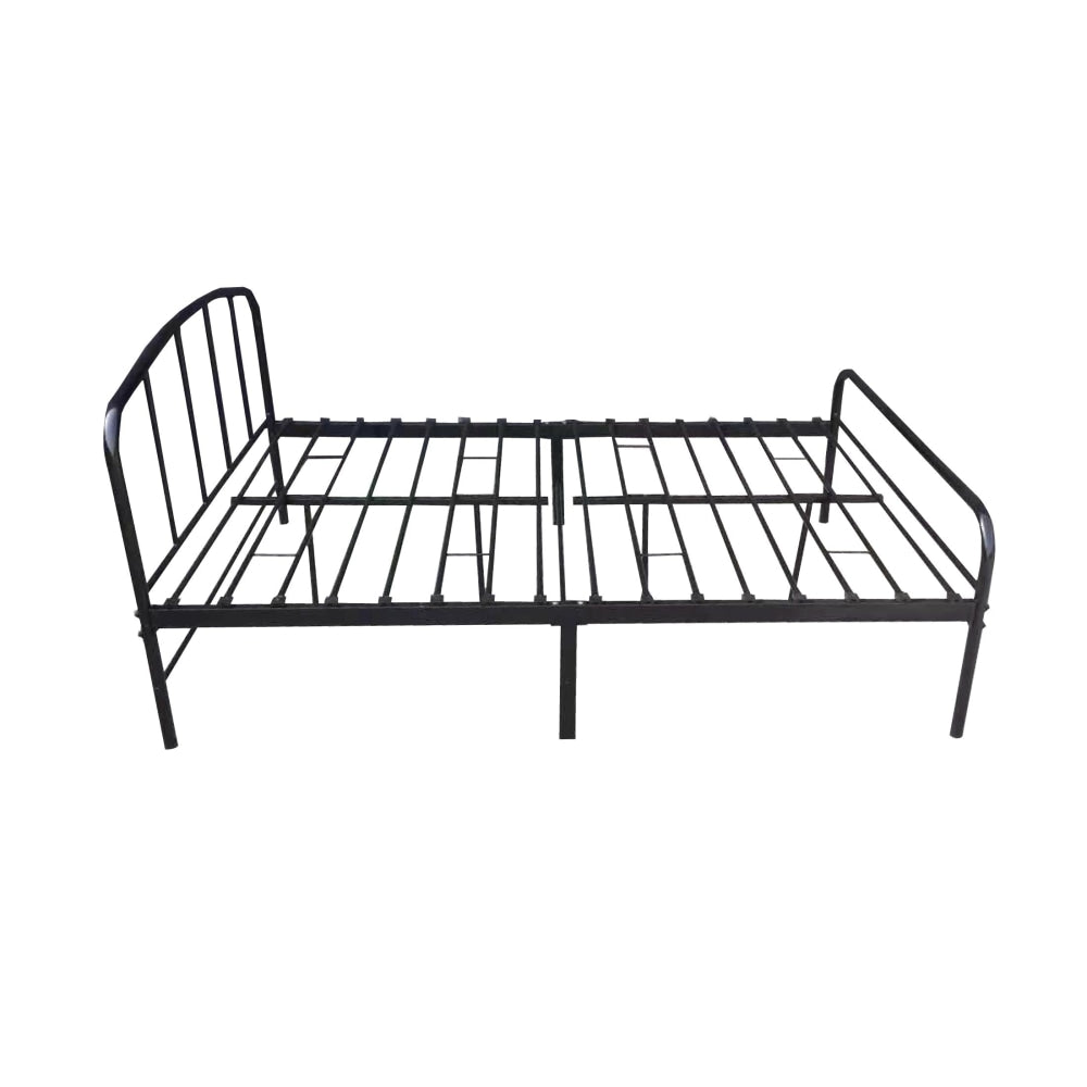 Metal Bedframe Queen Size Country Style - Black Bed Frame Fast shipping On sale