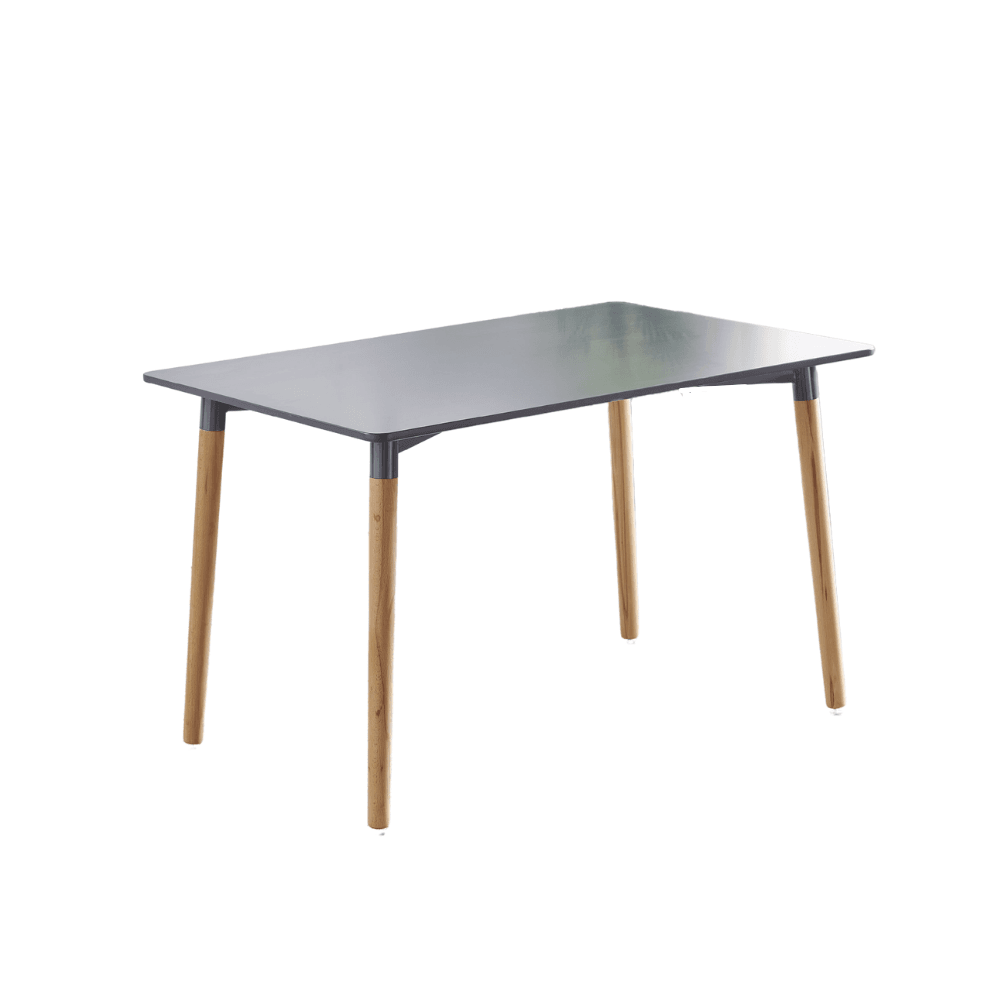 Rectangle Wooden Dining Table 120cm - Grey Fast shipping On sale