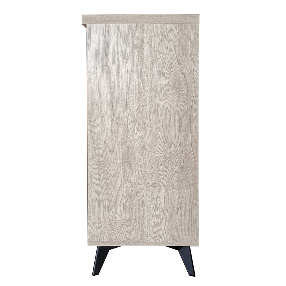 Miyake Multi-Purpose Low Cupboard Storage Cabinet W/ 1-Door - Urban Snow Fast shipping On sale