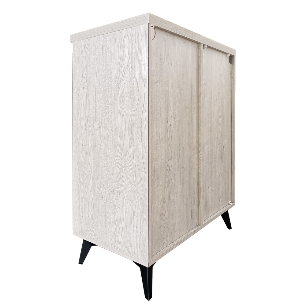 Miyake Multi-Purpose Low Cupboard Storage Cabinet W/ 1-Door - Urban Snow Fast shipping On sale