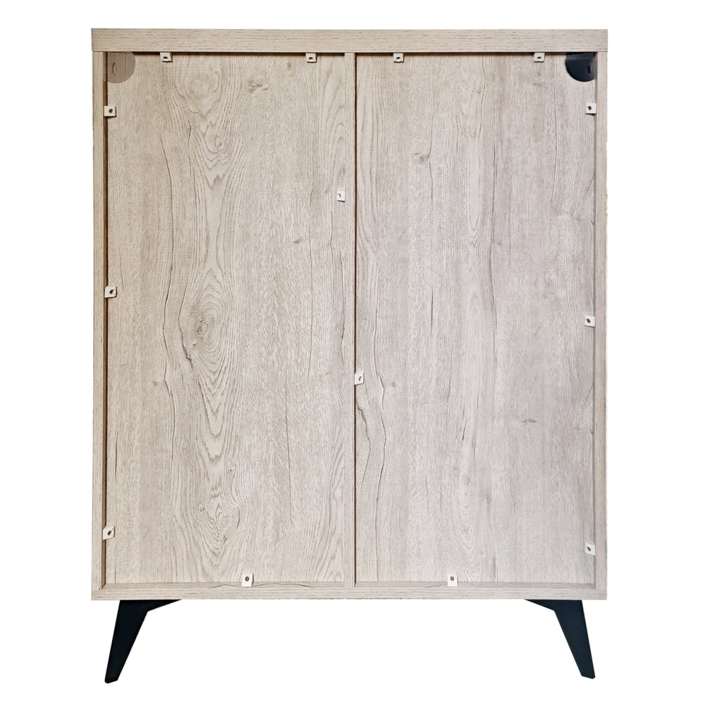 Miyake Multi-Purpose Low Cupboard Storage Cabinet W/ 1-Door - Urban Snow Fast shipping On sale