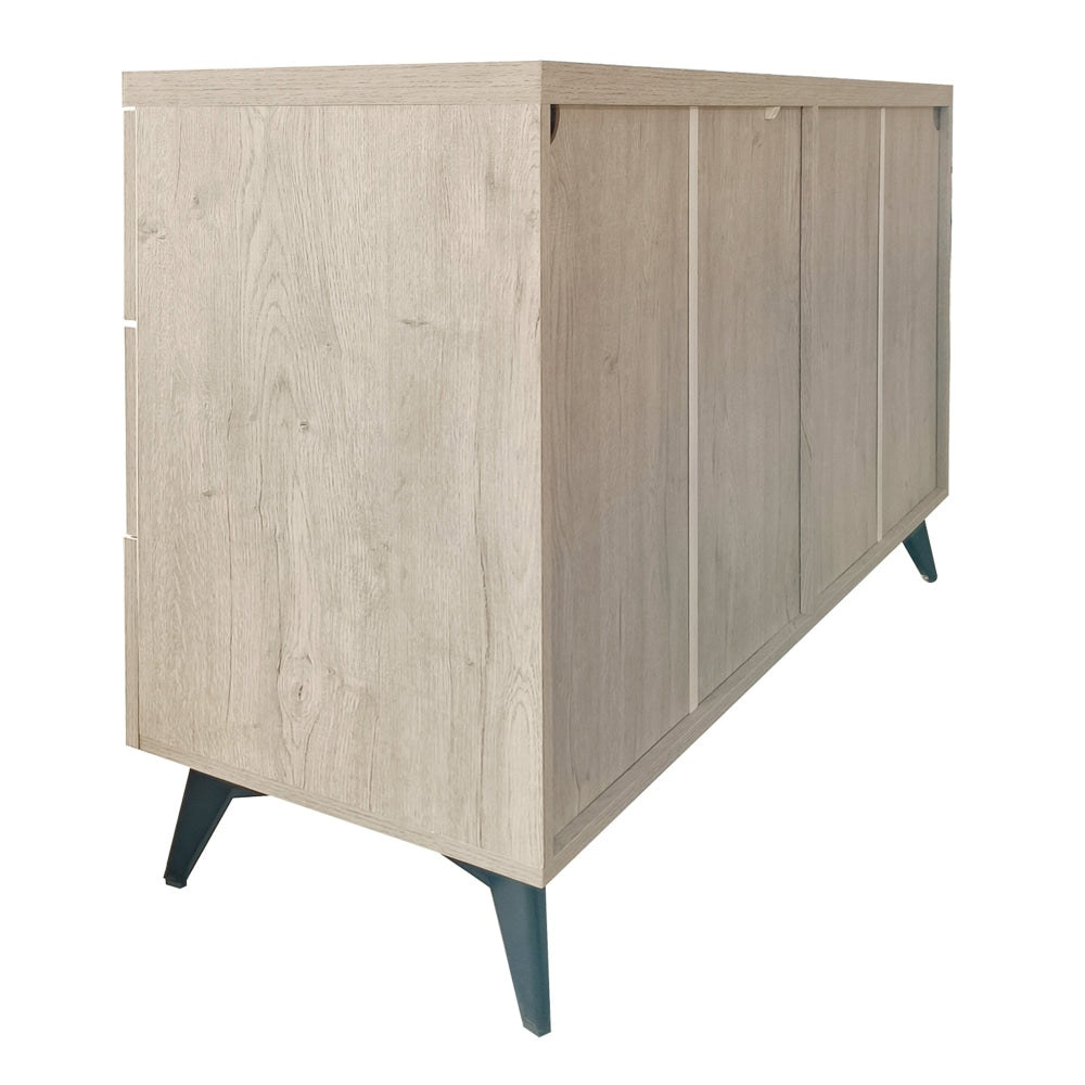 Miyake Wooden Chest Of 6-Drawers Dresser Storage Cabinet - Urban Snow Drawers Fast shipping On sale