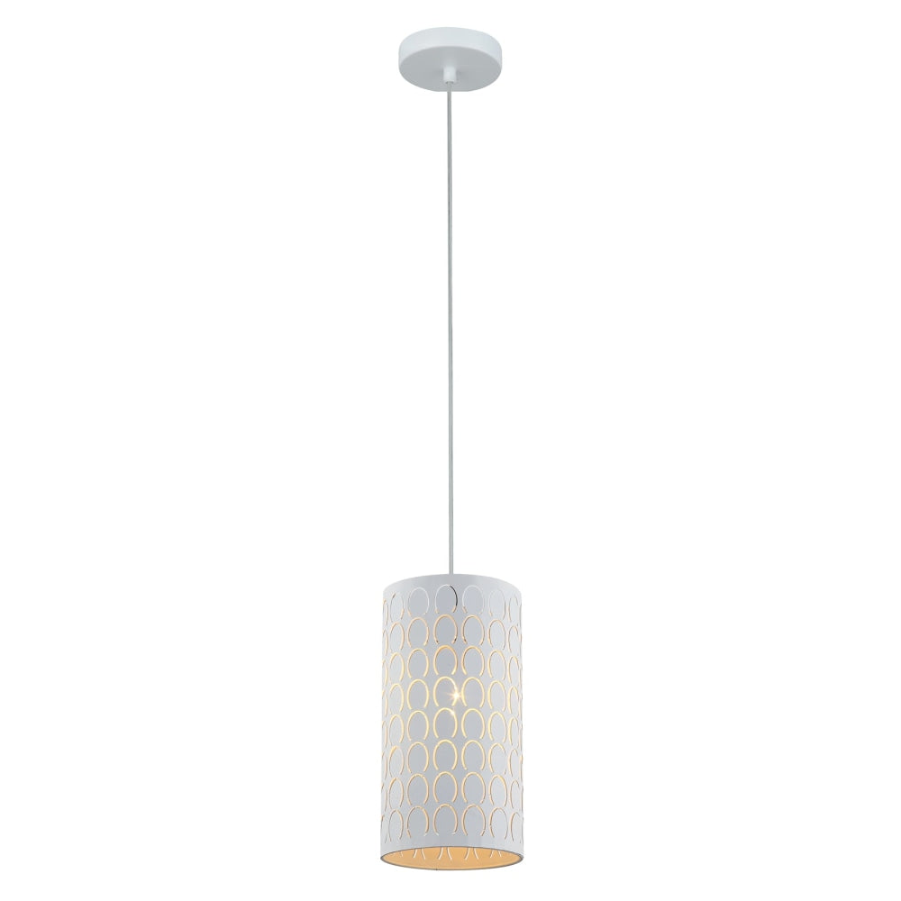 MODELLO Pendant Lamp Light Interior ES Embossed White Oblong OD130mm Fast shipping On sale