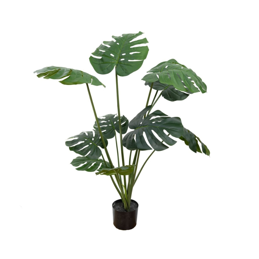 Monstera Vine Artificial Fake Plant Decorative Arrangement 120cm Green Fast shipping On sale