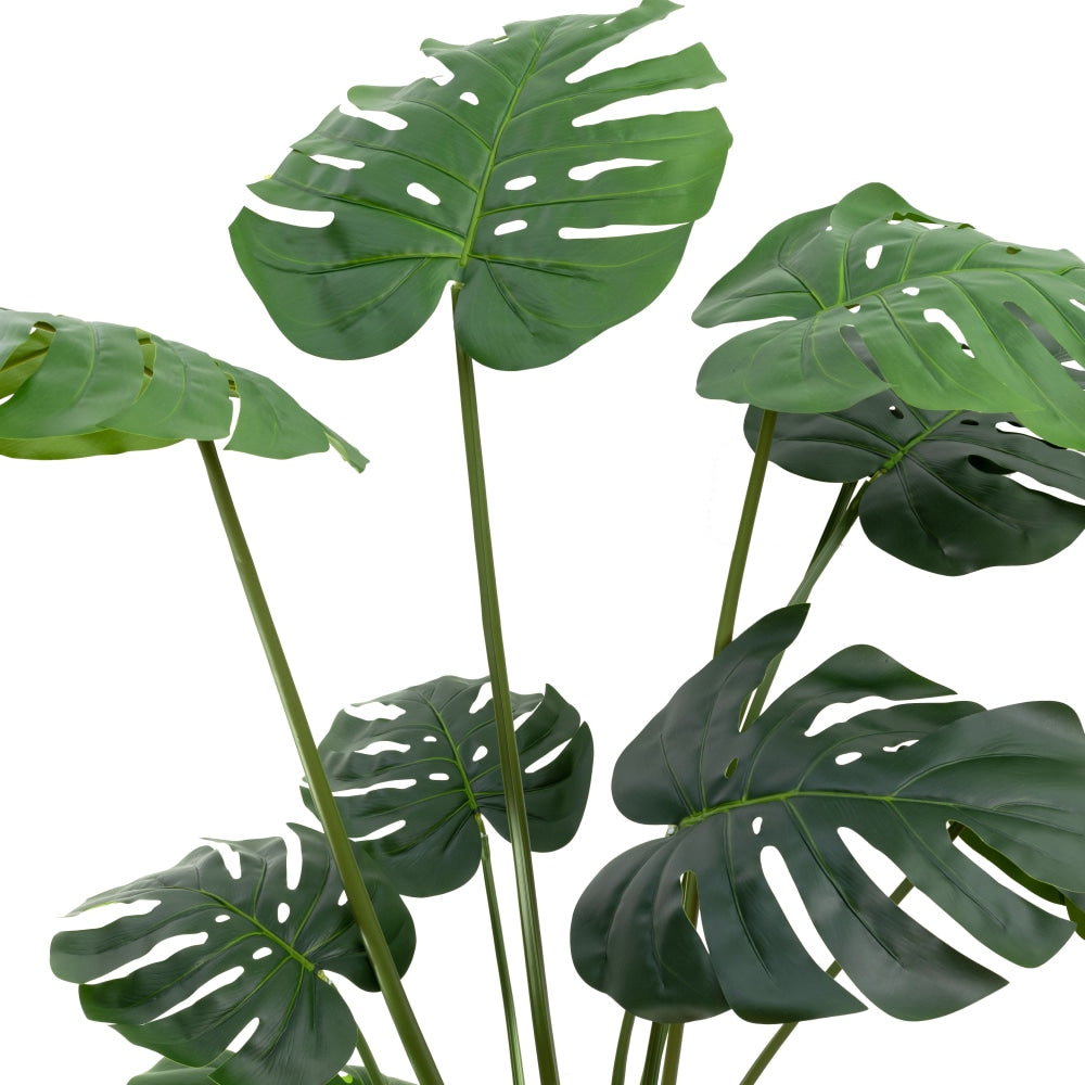 Monstera Vine Artificial Fake Plant Decorative Arrangement 120cm Green Fast shipping On sale