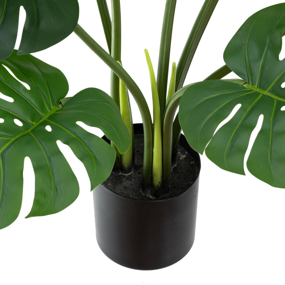 Monstera Vine Artificial Fake Plant Decorative Arrangement 60cm Green Fast shipping On sale