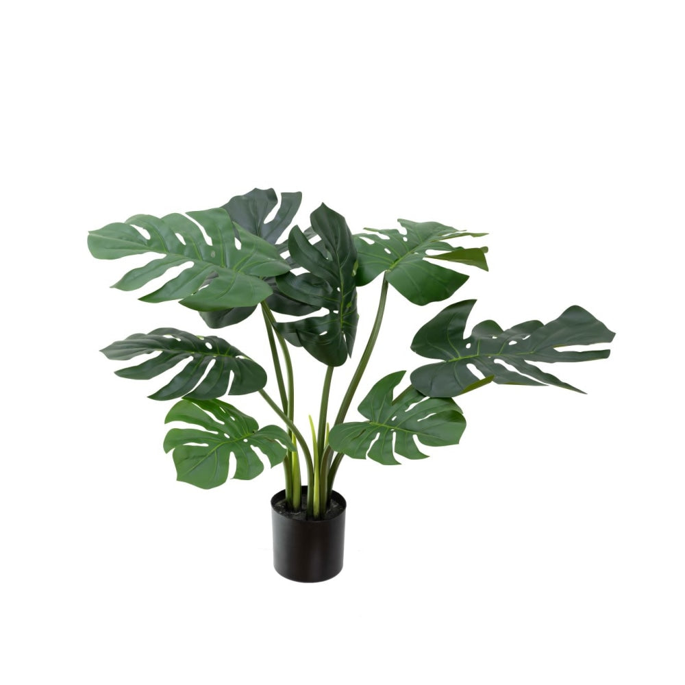 Monstera Vine Artificial Fake Plant Decorative Arrangement 60cm Green Fast shipping On sale
