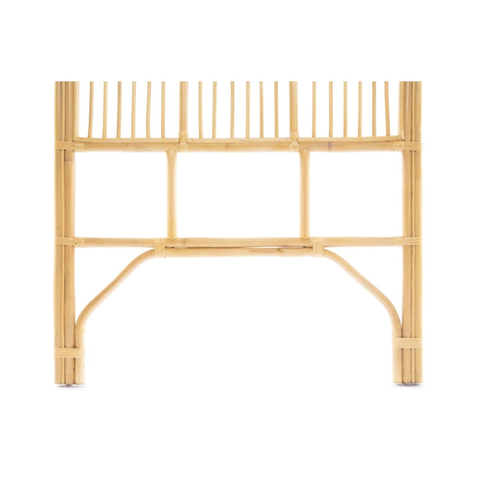 Moria Rattan Eco Friendly Bed Head Headboard Single Size - Natural Fast shipping On sale