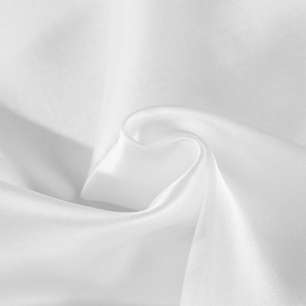 MULBERRY SILK PILLOW CASE TWIN PACK - SIZE: 51X76CM - WHITE Bed Sheet Fast shipping On sale