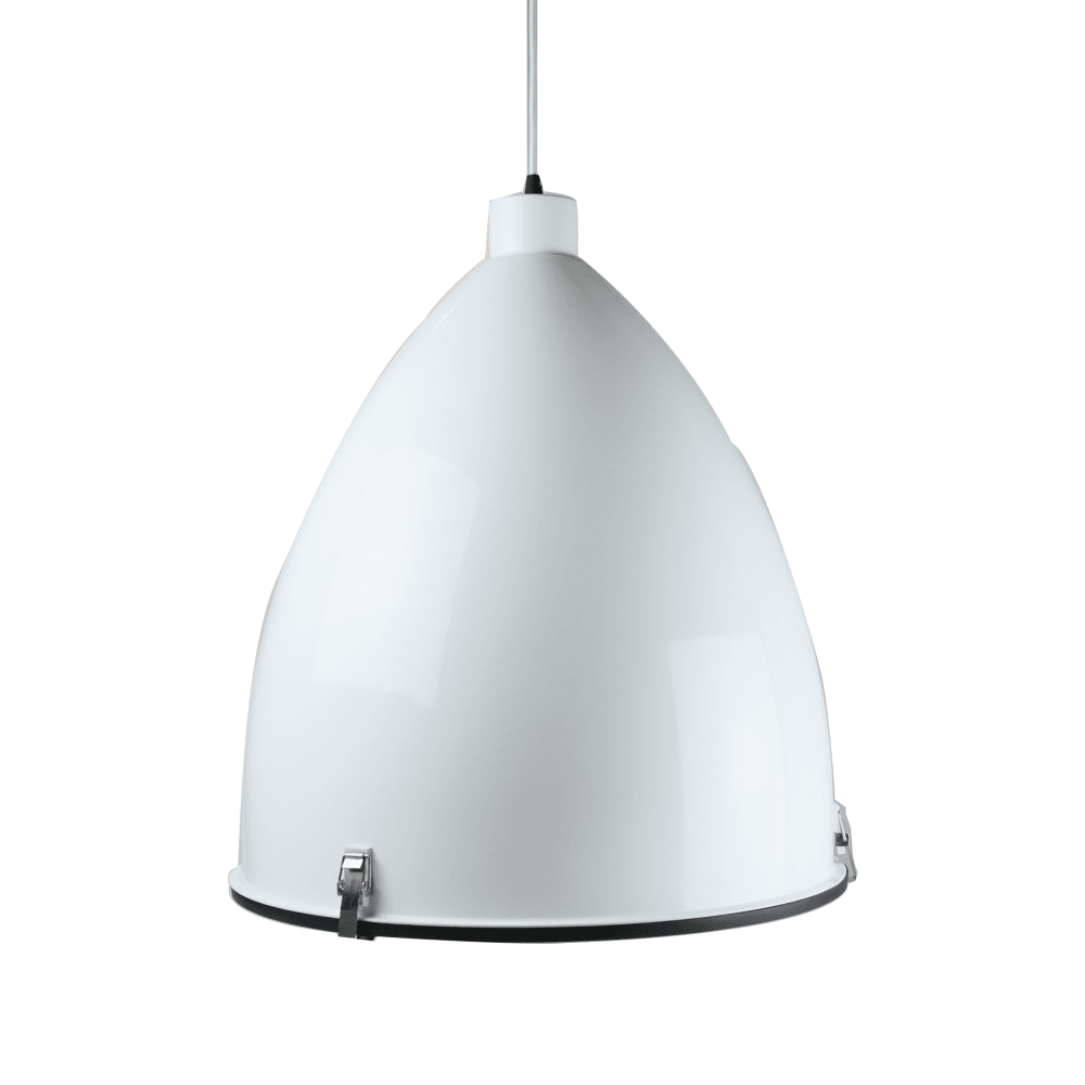 Nelom Classic Industrial Metal Pendant Light Lamp - White Fast shipping On sale