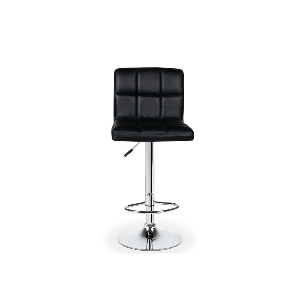 NEW Kitchen Counter Bar Stool 2 Pack L Shape Black 38.5cm Indoor Furniture Fast shipping On sale