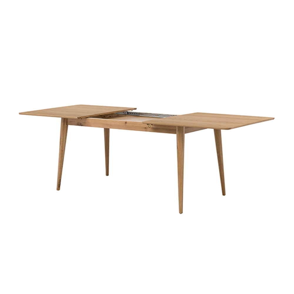Niche Extension Rectangular Wooden Dining Table - 160 - 210cm - Natural Fast shipping On sale