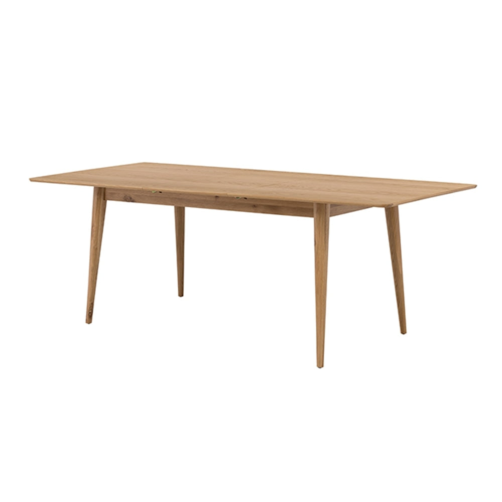 Niche Extension Rectangular Wooden Dining Table - 160-210cm - Natural Fast shipping On sale