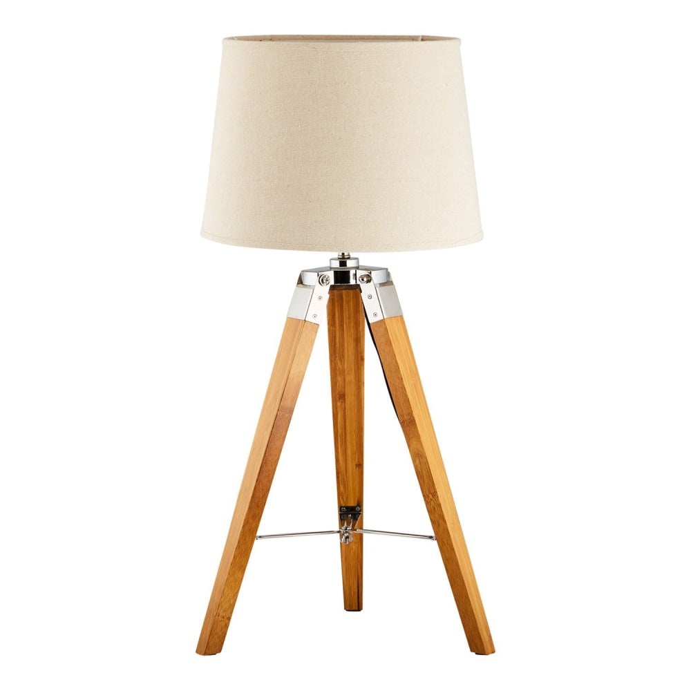 Nicki Classic Tripod Table Lamp - Natural Fast shipping On sale