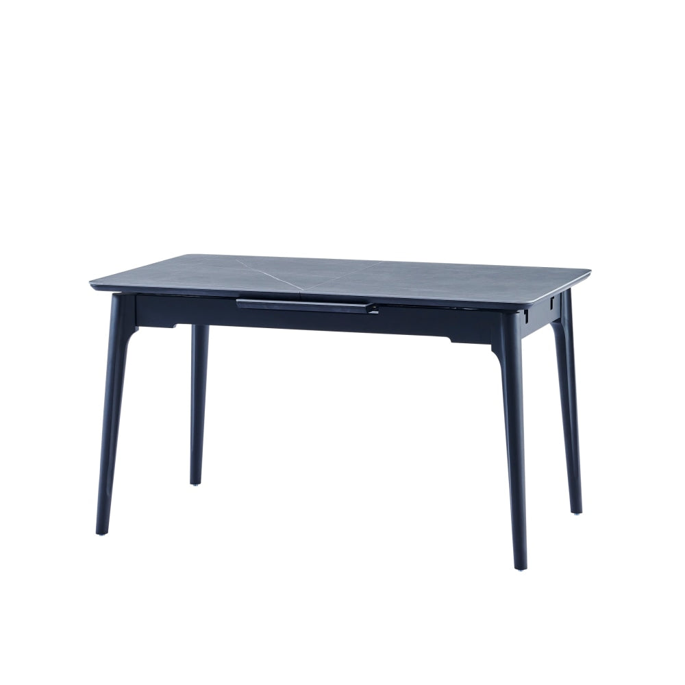 Niven Wooden Chinese Ceramic Rectangular Extension Dining Table 140-180cm - Bulgarian Grey Fast shipping On sale