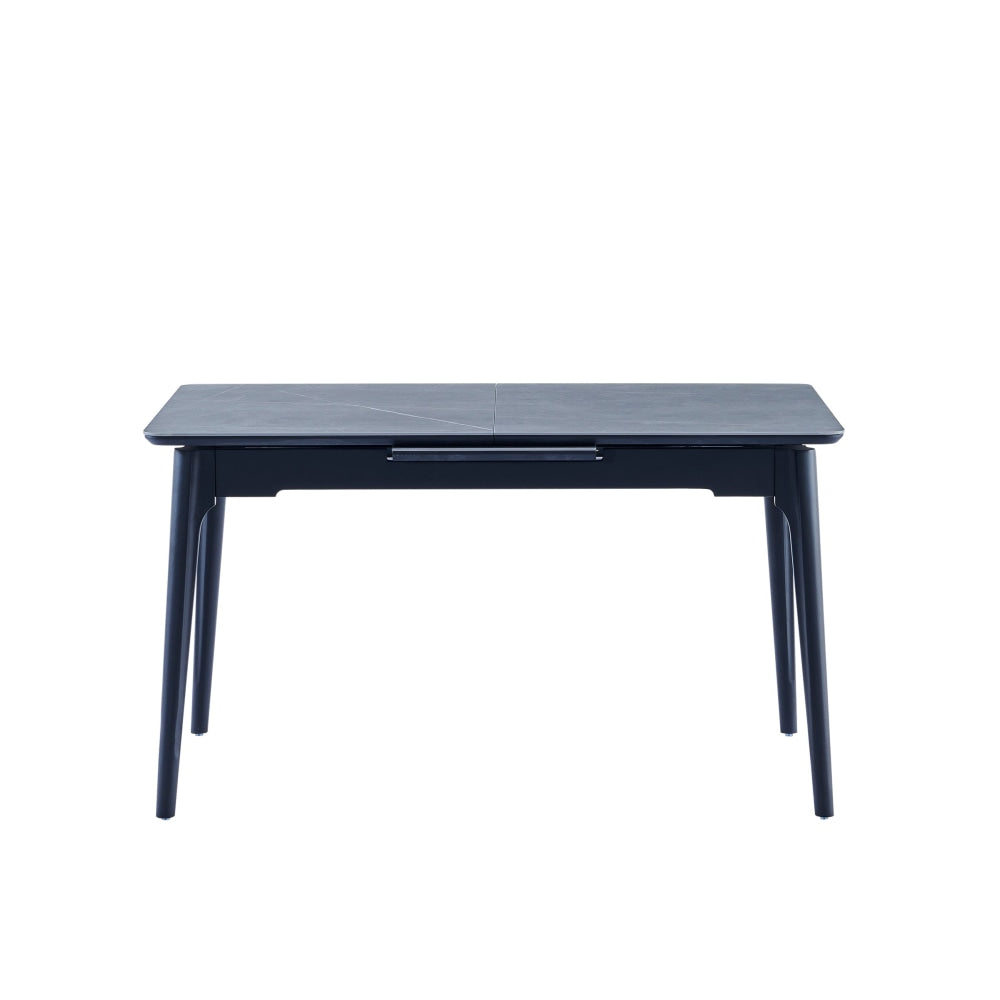 Niven Wooden Chinese Ceramic Rectangular Extension Dining Table 140-180cm - Bulgarian Grey Fast shipping On sale