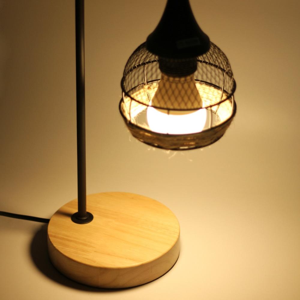 Noble Modern Elegant Table Lamp Desk Light - Black & Natural Fast shipping On sale