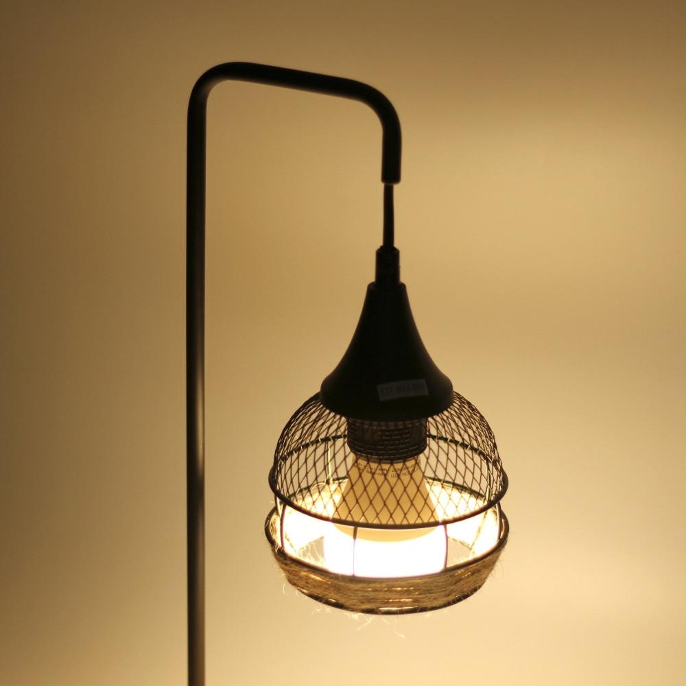 Noble Modern Elegant Table Lamp Desk Light - Black & Natural Fast shipping On sale