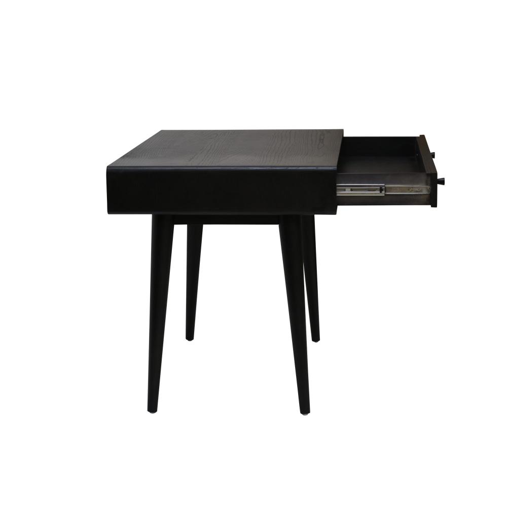 Noche Wooden Writing Study Office Desk 110cm - Black Fast shipping On sale
