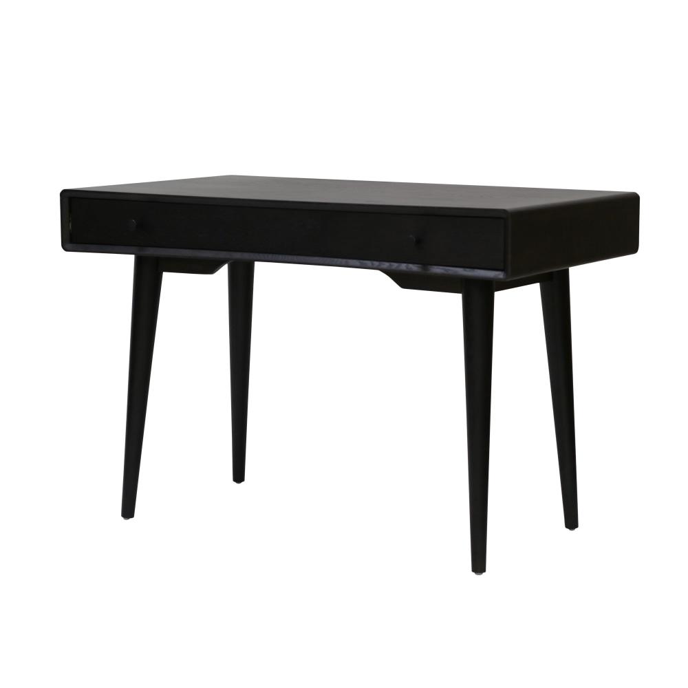 Noche Wooden Writing Study Office Desk 110cm - Black Fast shipping On sale