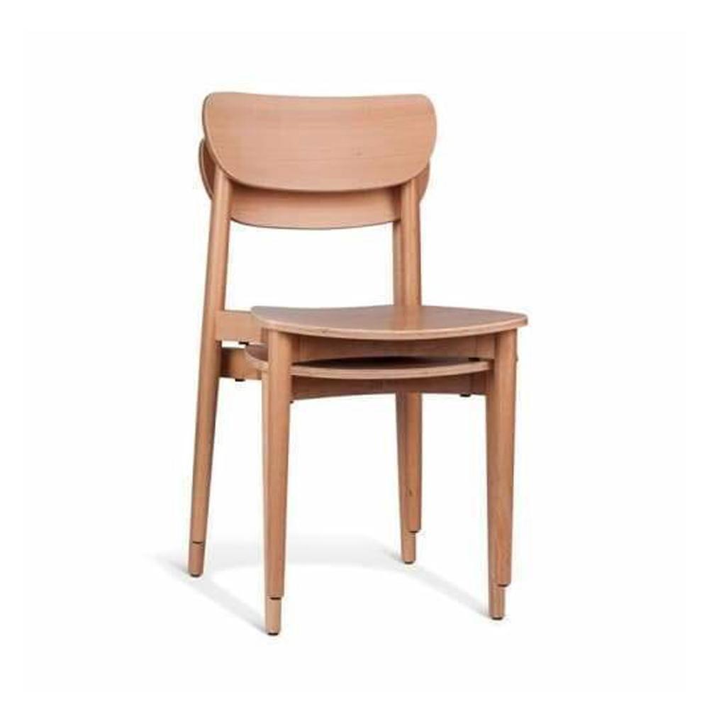 Nord Notodden Dining Chair - Natural Frame Timber Seat Fast shipping On sale
