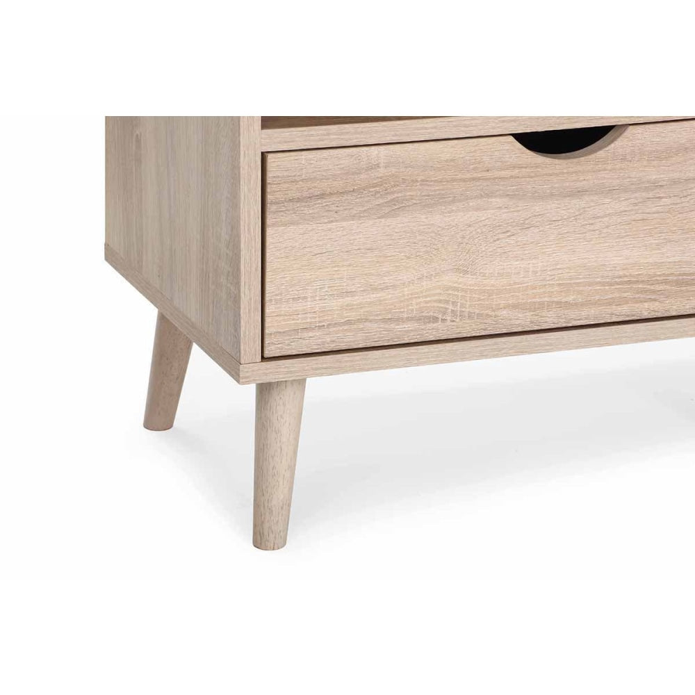 Nyhavn Collection Entertainment Unit TV Stand - Oak 170cm Fast shipping On sale