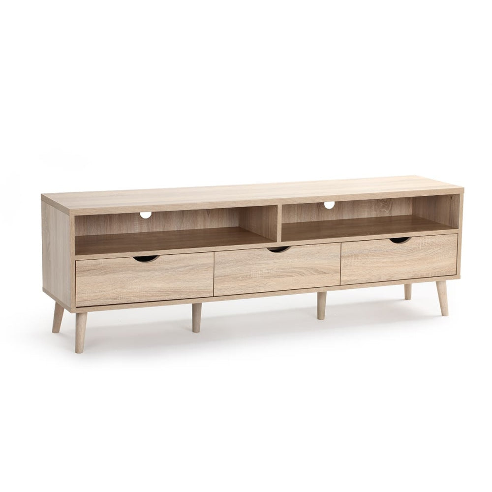 Nyhavn Collection Entertainment Unit TV Stand - Oak 170cm Fast shipping On sale