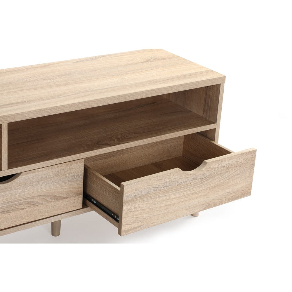 Nyhavn Collection Entertainment Unit TV Stand - Oak 170cm Fast shipping On sale