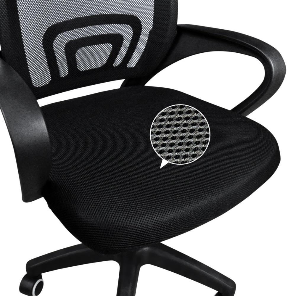 Office Chair With Armrest Mesh Gaming Computer Executive Seating Black Fast shipping On sale
