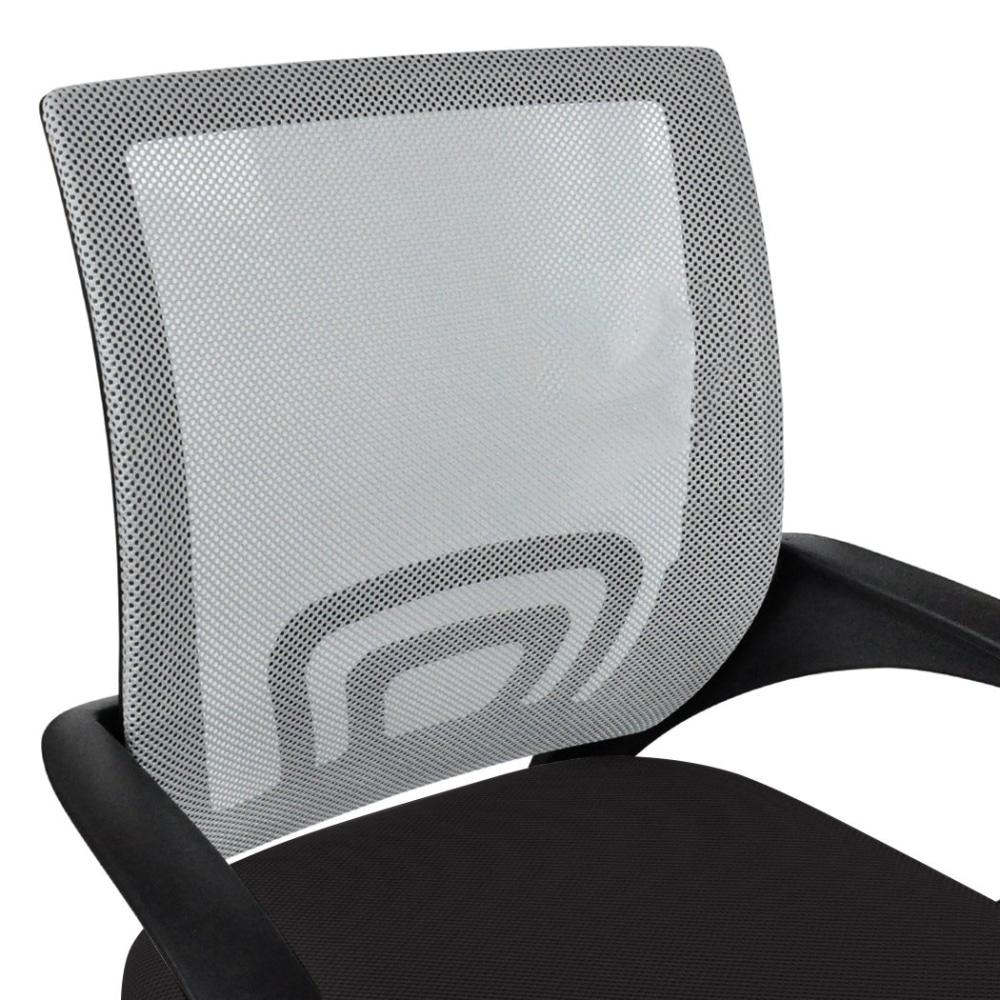 Office Chair With Armrest Mesh Gaming Computer Executive Seating Grey Fast shipping On sale