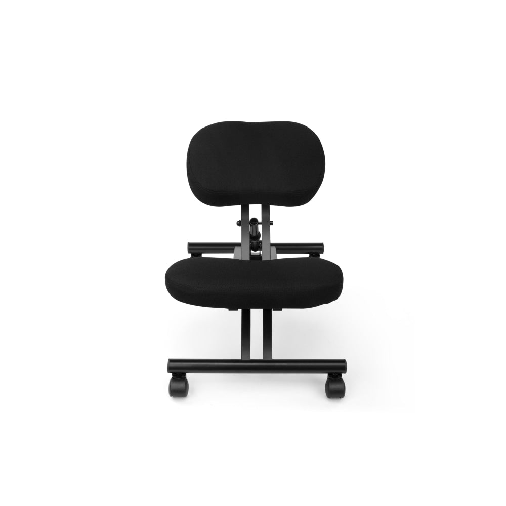 Office Computer Work Task Kneeling Chair - Black/Black Black Fast shipping On sale