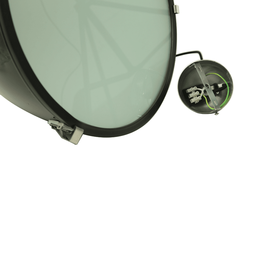 Orin Classic Industrial Metal with Acrylic Cover Pendant Light Lamp - Black Fast shipping On sale