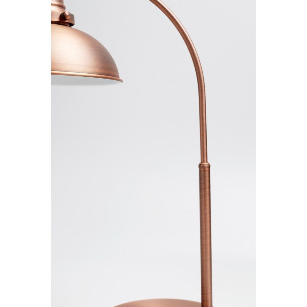 Oxford Modern Scandinavian Curved Arc Table Lamp - Antique Copper Fast shipping On sale