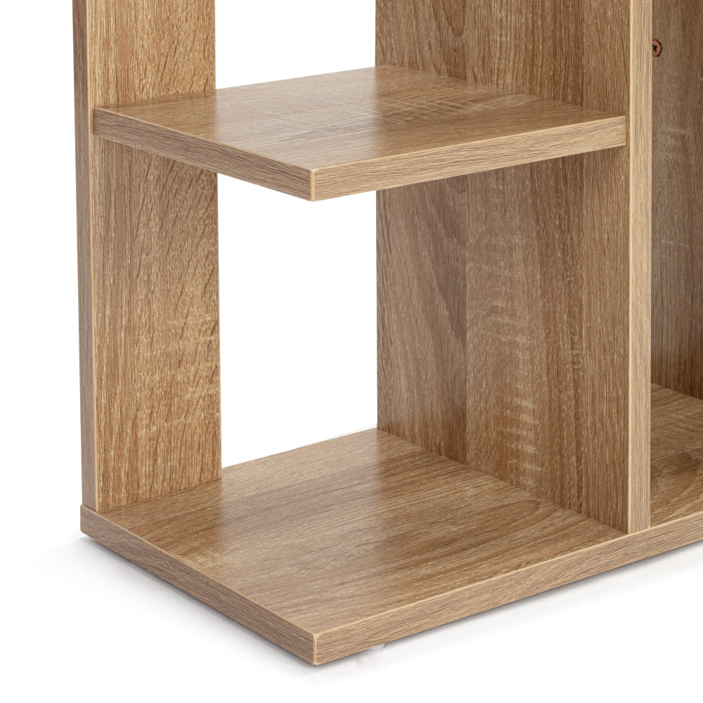 Pam Planter Display Shelf Tall Large - Oak Bookcase Fast shipping On sale