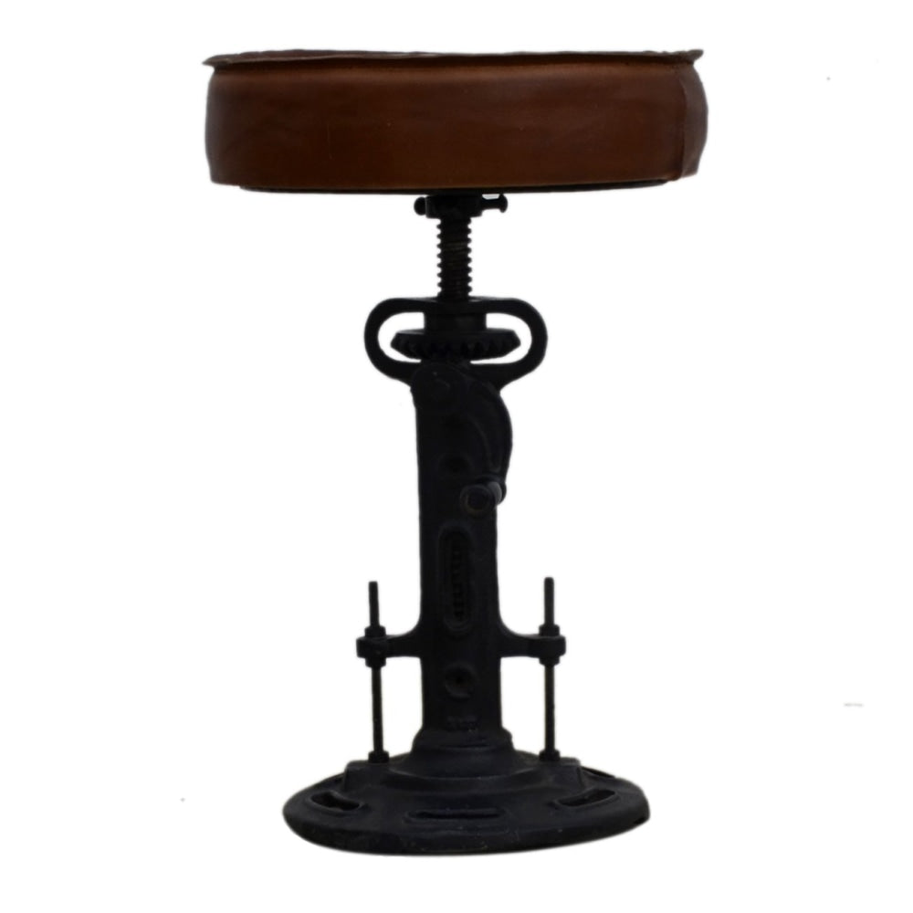 Parisian Industrial Rustic Wind - up Cast Iron Kitchen Bar Stool 38 - 72cm Fast shipping On sale