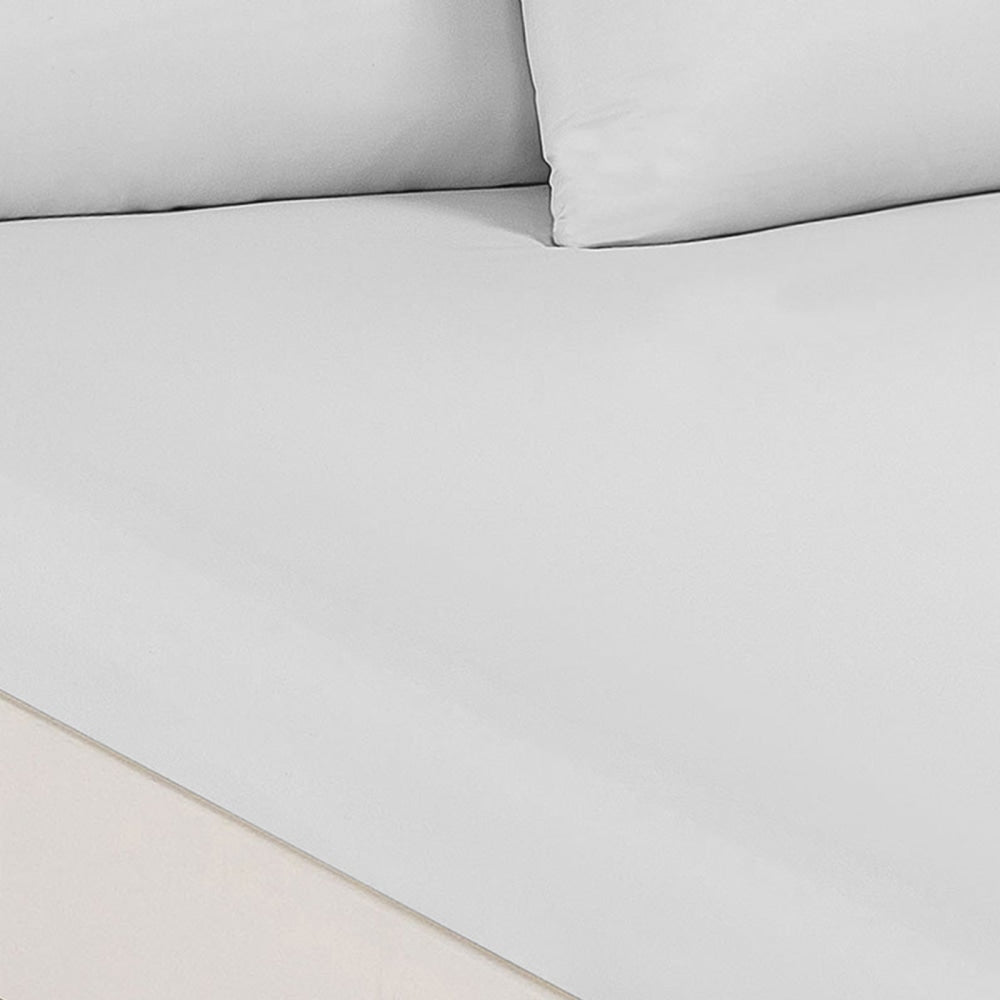 Park Avenue 1000 Thread Count Cotton Blend Combo Set - Double - White Bed Sheet Fast shipping On sale