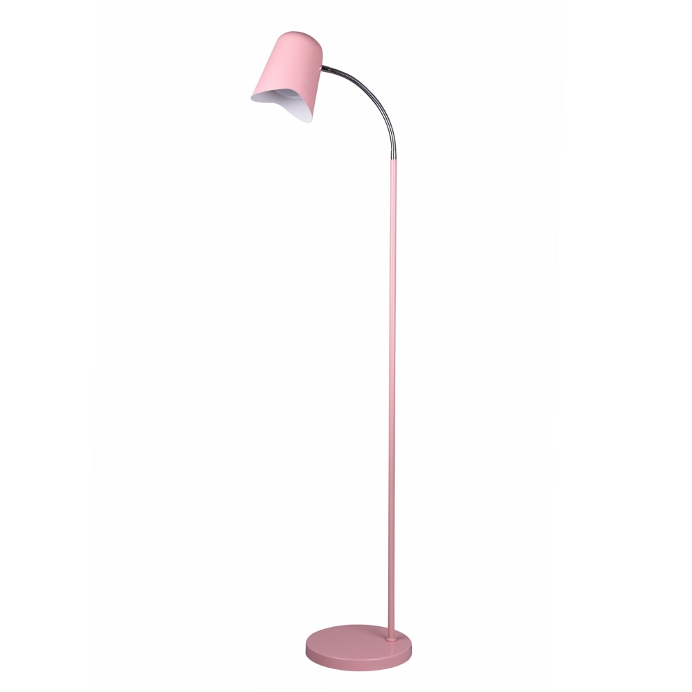 PASTEL Floor Lamp ES Matte Pink Ellipse H1545mm Adjustable with Wave Edge Fast shipping On sale