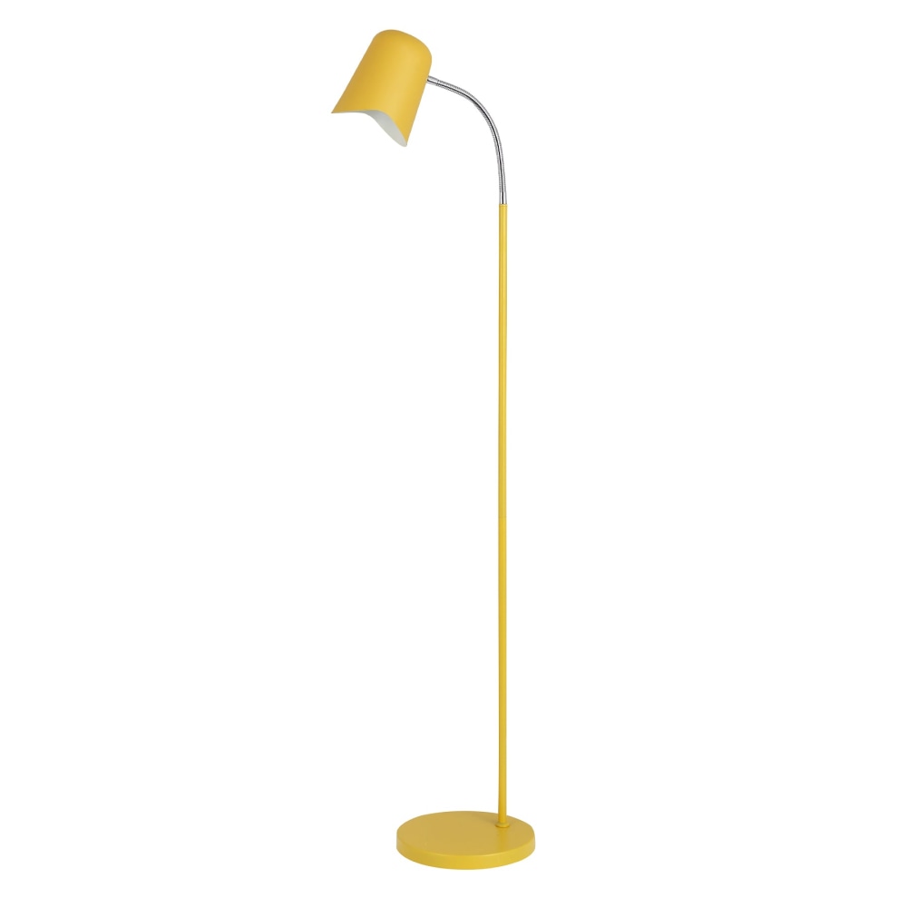 PASTEL Floor Lamp ES Matte Yellow Ellipse H1545mm Adjustable with Wave Edge Fast shipping On sale