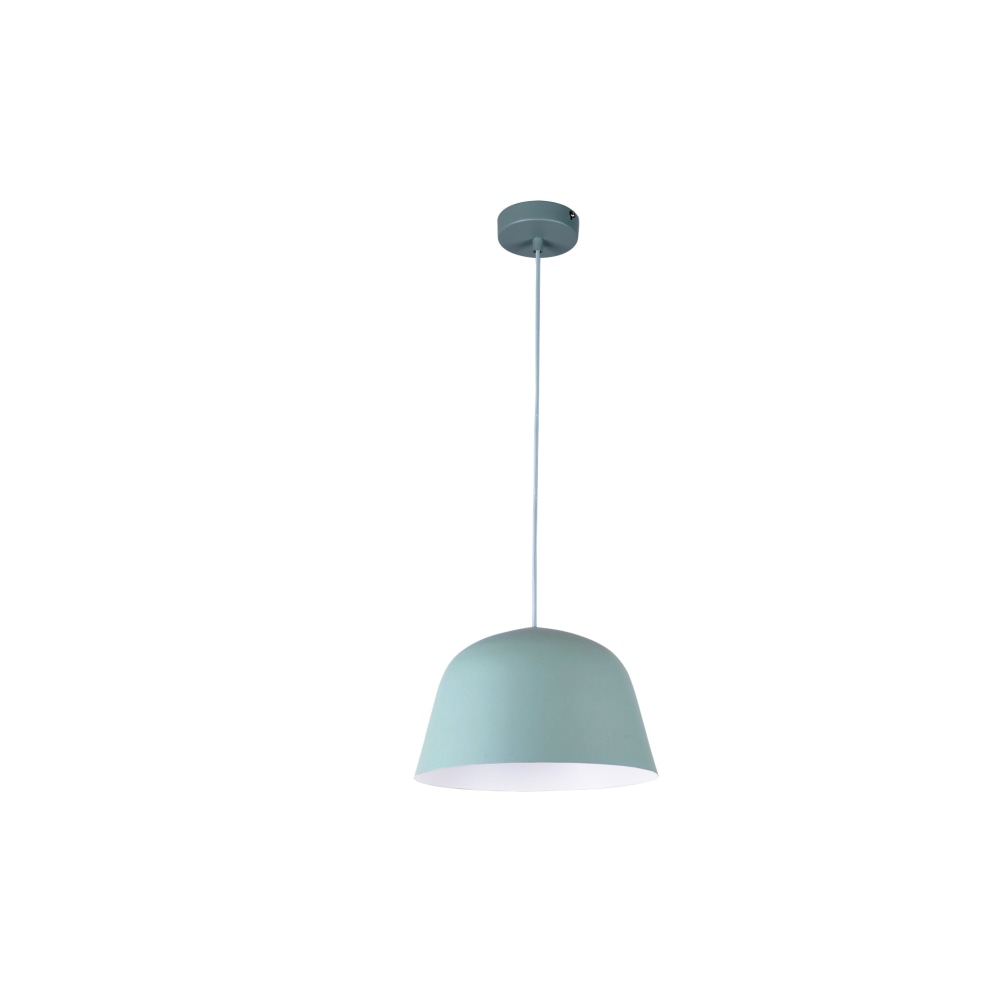 PASTEL Pendant Lamp Light Interior ES Matte Green Angled Dome OD250mm Fast shipping On sale