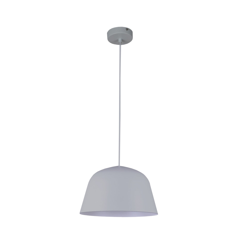 PASTEL Pendant Lamp Light Interior Matte Grey Angled Dome OD250mm Fast shipping On sale