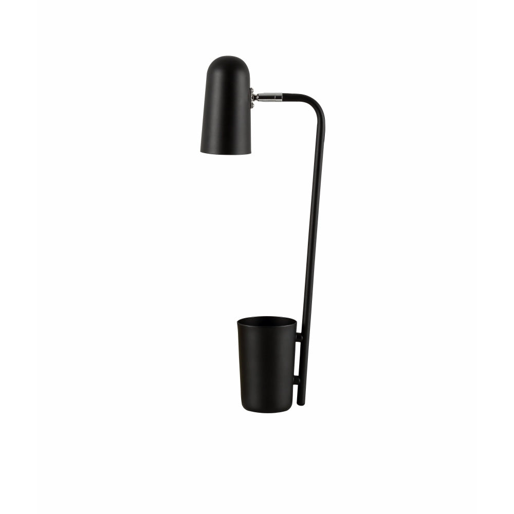 PASTEL Table Lamp SES Matte Black Ellipse OD160mm Adjustable with Storage Fast shipping On sale