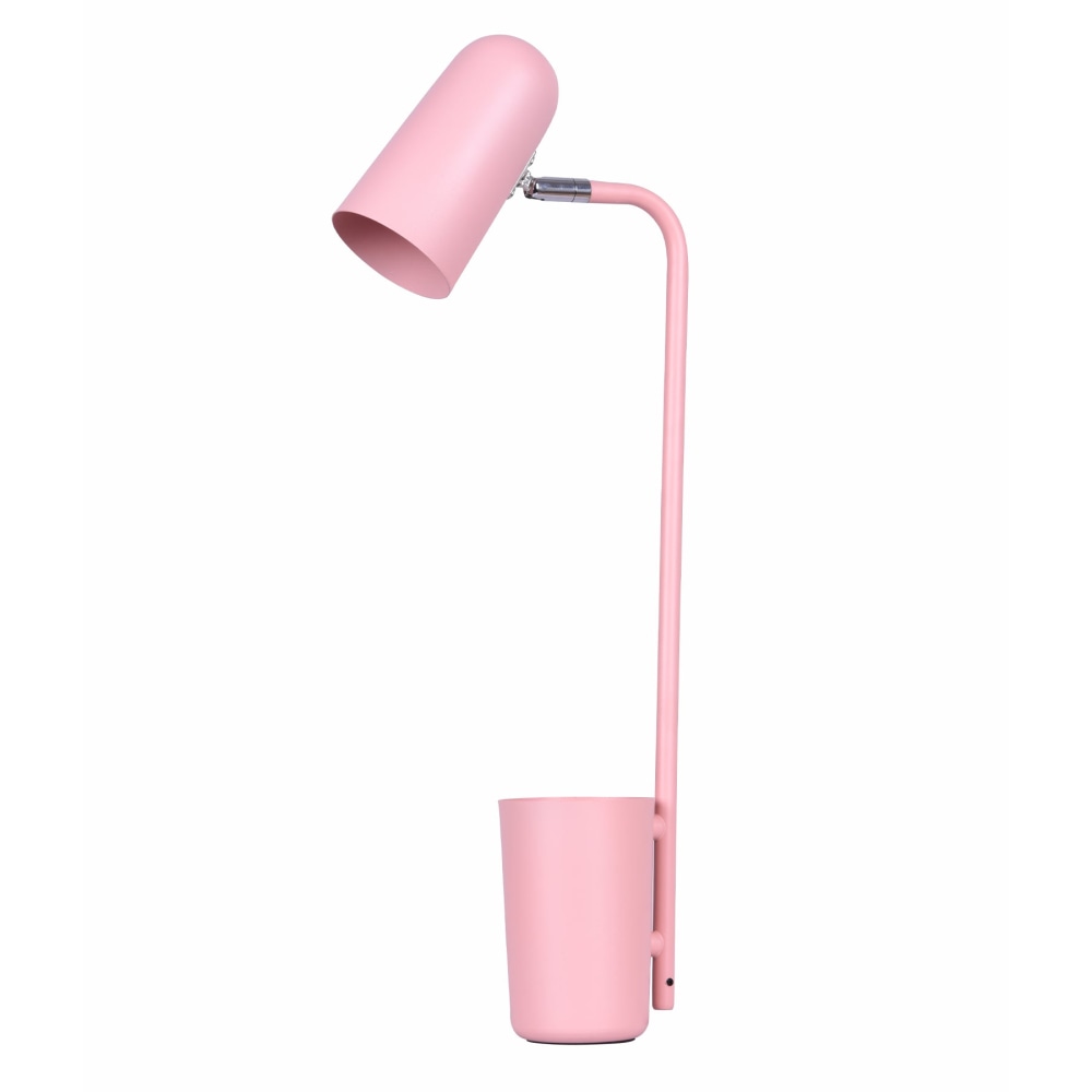 PASTEL Table Lamp SES Matte Pink Ellipse OD160mm Adjustable with Storage Fast shipping On sale
