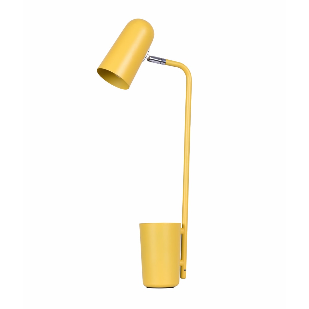 PASTEL Table Lamp SES Matte Yellow Ellipse OD160mm Adjustable with Storage Fast shipping On sale